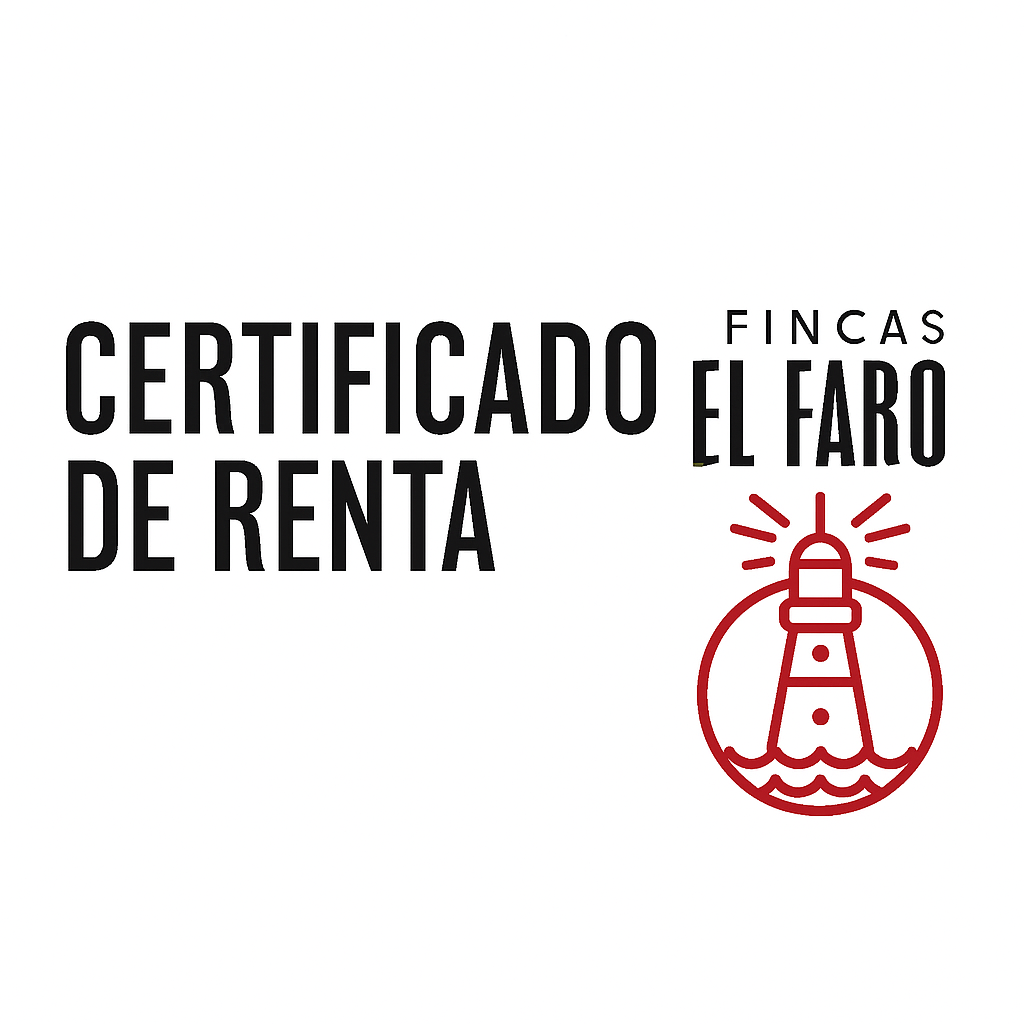 CERTIFICADO DE RENTA